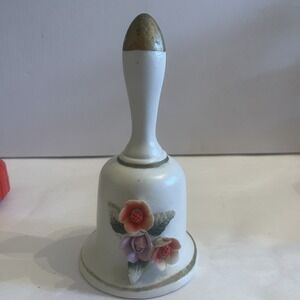 Coalport Bell Floral 3D Fine England Bone China Porcelain Decorative Farmhouse